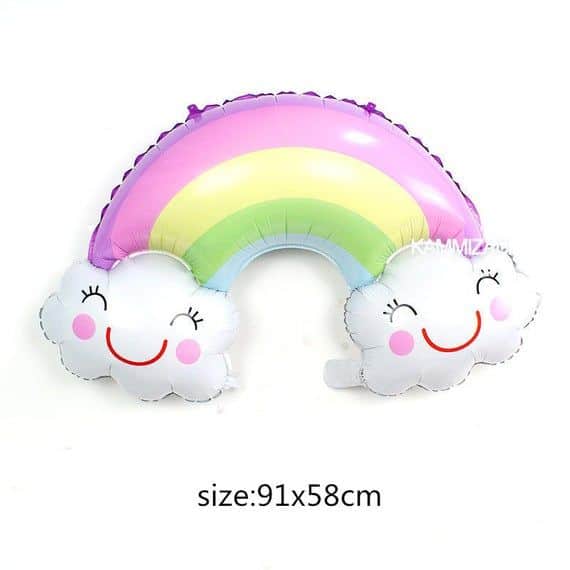 Sur Pinterest 36" Balloons Rainbow Cloud Balloons Birthday Party Decorations Kids | Accro-Jeux