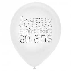 Sur Pinterest 6 Confettis pailletés Anniversaire 60 ans | Accro-Jeux