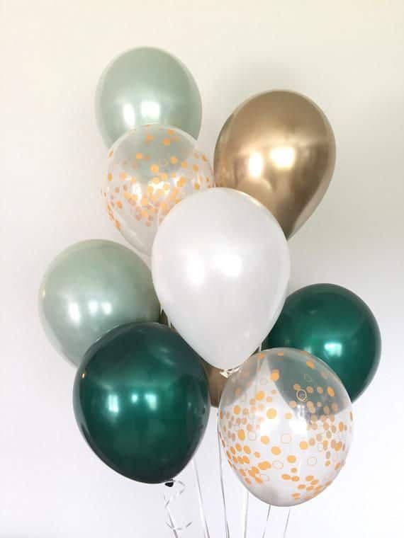 Sur Pinterest Ballons verts et blancs (fr) Décor de mariage vert clair (fr) Ballons | Accro-Jeux