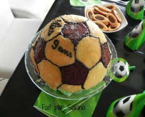 Sur Pinterest gâteau demi ballon de foot | Accro-Jeux