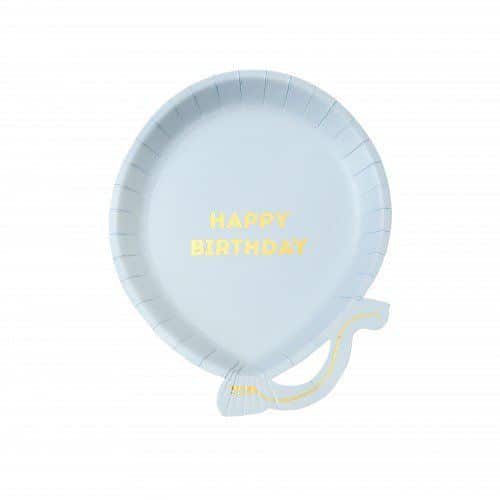 Sur Pinterest Happy Birthday Balloon Shaped Plates | Accro-Jeux