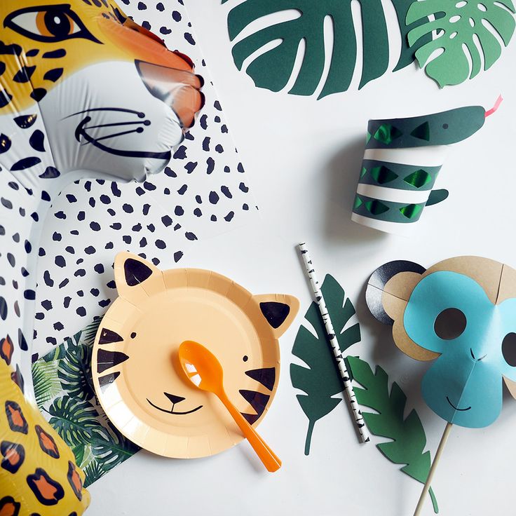 Sur Pinterest Kit anniversaire jungle | Accro-Jeux