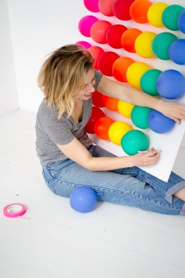Sur Pinterest Rainbow Balloon Carnival Game! | Accro-Jeux