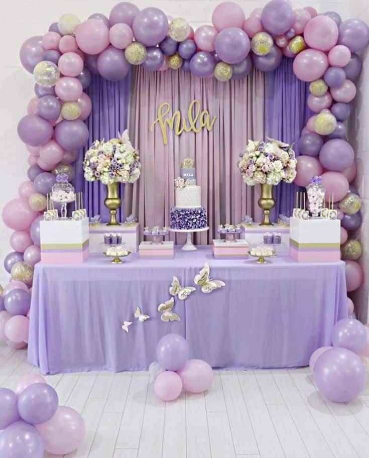 Sur Pinterest Pink & Lilac Party Ideas | Pink and Lilac Balloon Decor | Accro-Jeux