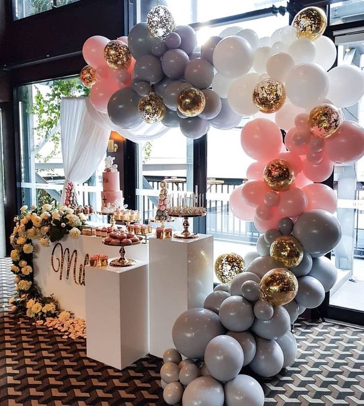 Sur Pinterest Bridal Shower Balloon Arch | Accro-Jeux