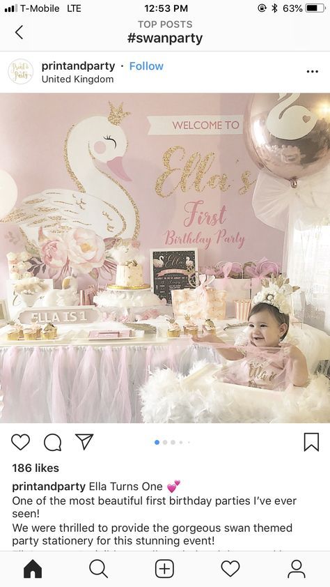 Sur Pinterest Baby Shower Party Ideas Swan 45+ Super Ideas | Accro-Jeux