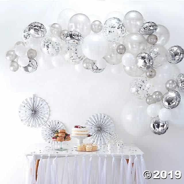 Sur Pinterest Ginger Ray Silver Balloon Arch Kit | Accro-Jeux