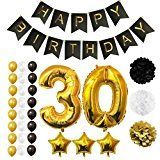 Sur Pinterest Ballons Happy Birthday 30ème Anniversaire, Fournitures & Décorations | Accro-Jeux