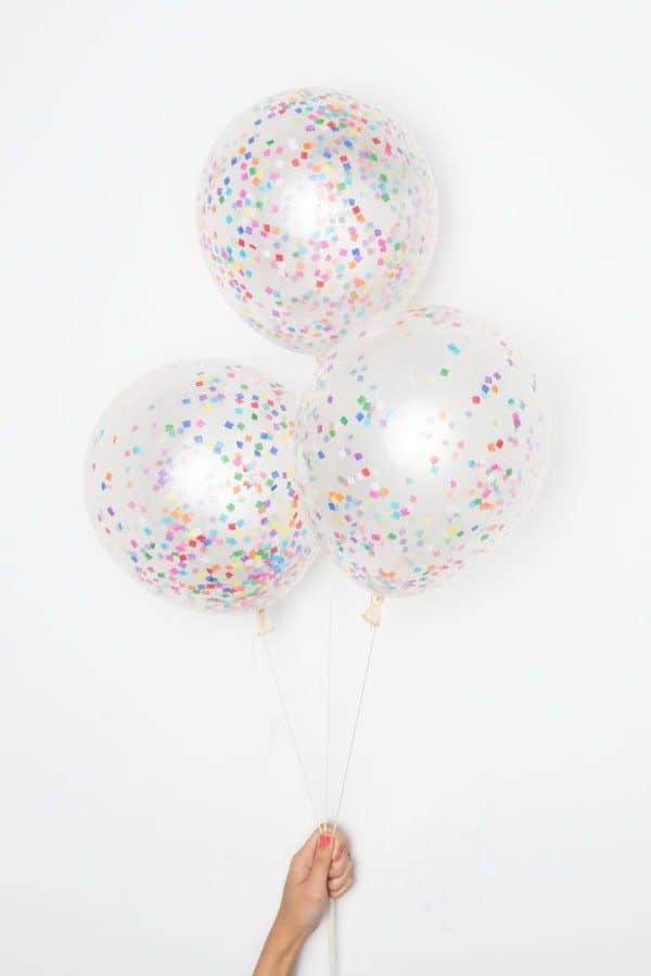 Sur Pinterest Sprinkle Confetti Balloons | Accro-Jeux