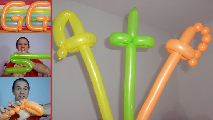 Sur Pinterest como hacer espadas con globos largos - globoflexia para niños, espada | Accro-Jeux