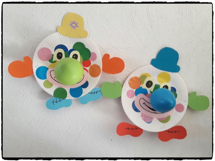 Sur Pinterest Clowns en assiettes en carton (Carnaval) - | Accro-Jeux