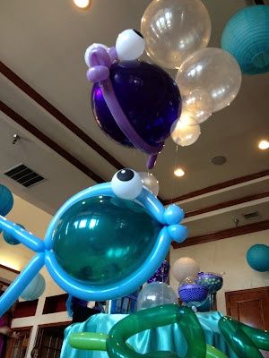 Sur Pinterest Writing Our Story: An Under the Sea Mermaid Party (I pinned this to my | Accro-Jeux