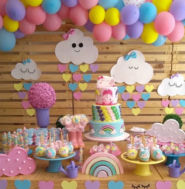 Sur Pinterest Esplêndida festa como tema Chuva de Amor!❤ Credit | Accro-Jeux