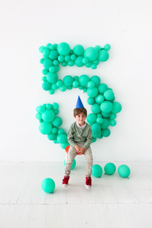 Sur Pinterest Giant Balloon Number DIY | Oh Happy Day! | Accro-Jeux