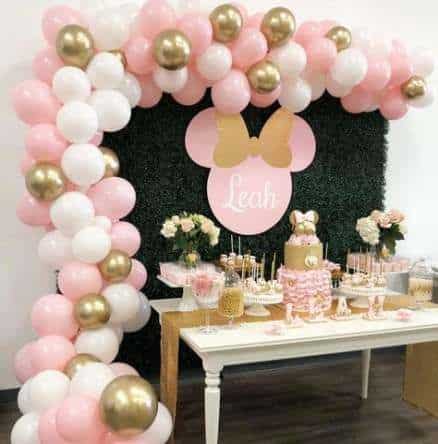 Sur Pinterest 17+ Ideas baby shower cake table backdrop minnie mouse | Accro-Jeux