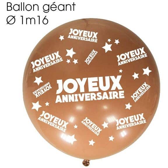 Sur Pinterest Ballon géant anniversaire cuivre (x1) REF/BALGA00CU | Accro-Jeux