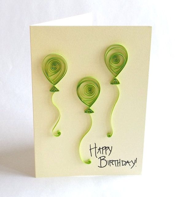 Sur Pinterest Birthday Card Paper Quilled Card Paper Quilling by ElinaQuills | Accro-Jeux