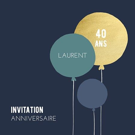 Sur Pinterest Carte d'invitation anniversaire Balloons #invitationanniversaire | Accro-Jeux