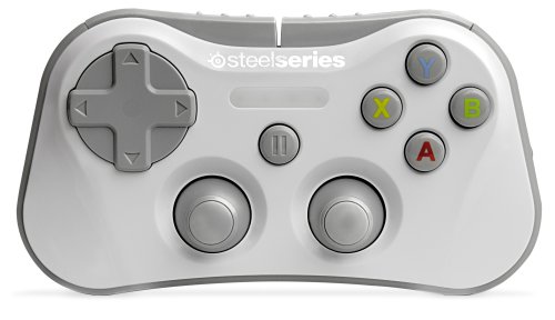 Contrôleur de jeu sans fil SteelSeries Stratus pour iPhone, iPad et iPod Touch - Blanc
