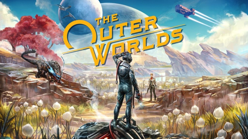 Support promotionnel pour The Outer Worlds, meilleur moteur de jeu pour les graphiques
