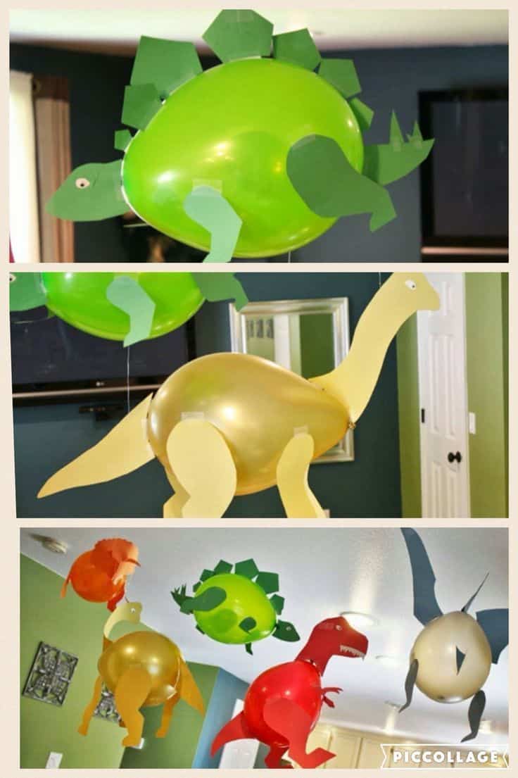 Sur Pinterest Dinosaur balloons. Baby shower birthday party awesome idea. | Accro-Jeux