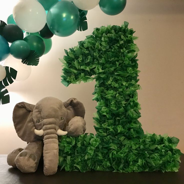 Sur Pinterest Aiden’s first birthday! #jungle #birthday #party #balloons #babyshower | Accro-Jeux