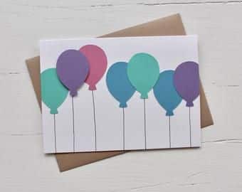 Sur Pinterest Balloon Bunch Birthday Card | Accro-Jeux