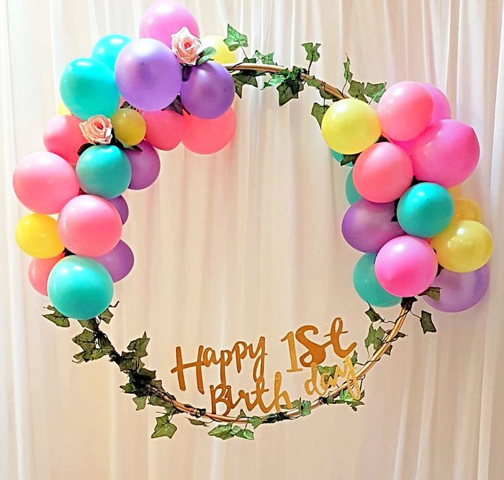 Sur Pinterest ballon cerceau deco 1 an anniversaire | Accro-Jeux