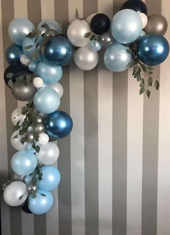 Sur Pinterest 1st Birthday Boy balloon garland kit-First Birthday-Balloon | Accro-Jeux